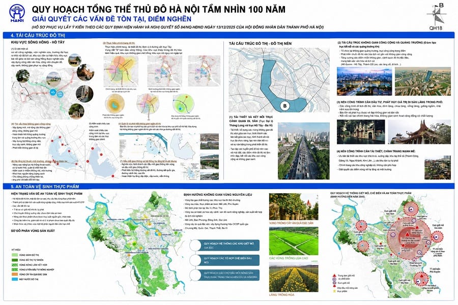 Sự kiện công bố quy hoạch Hà Nội tầm nhìn 100 năm.